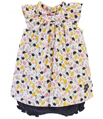 Robe & bloomer CORALINE -Sucre d'Orge - P-007195