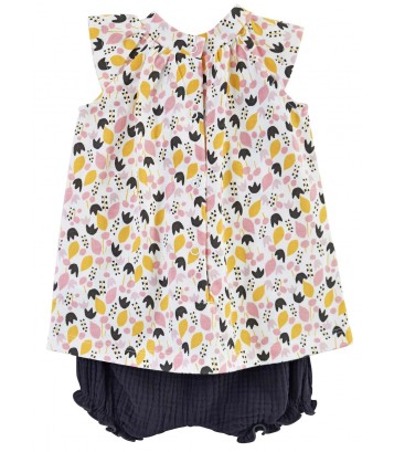 Robe & bloomer CORALINE -Sucre d'Orge - P-007195