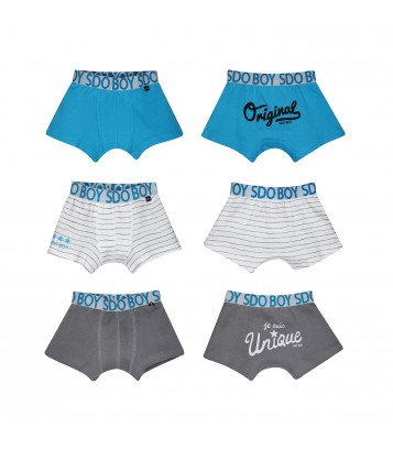 LOT DE 3 BOXERS ENYS Sucre Orge