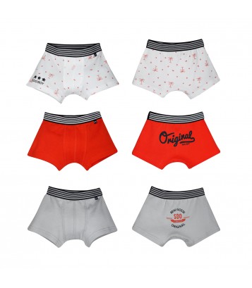 LOT DE 3 BOXERS ESTEBE Sucre Orge