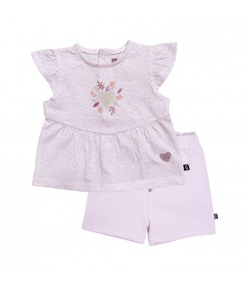 TSHIRT SHORT NOELLA Sucre Orge