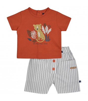 TSHIRT BERMUDA NESTOR Sucre Orge