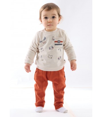 TSHIRT PANTALON CHAUSSETTES PABLO Sucre Orge