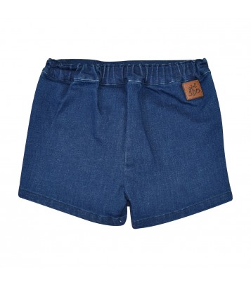 JUPE SHORT EN JEAN ELODIA Sucre Orge