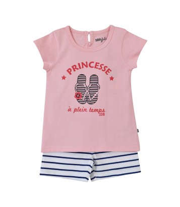 PYJAMA ETE FILLE EUNICE  Sucre Orge