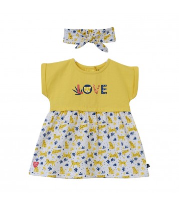 ROBE BEBE JERSEY + BANDEAU EKTA  Sucre Orge