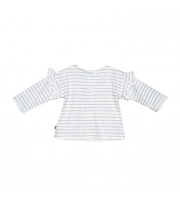 TEE SHIRT ROBE MOLLETON ELEANOR Sucre Orge