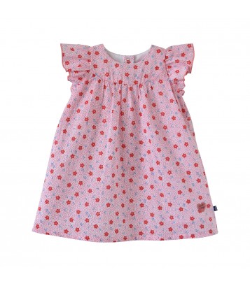 ROBE EULALIE A MOTIF  BEBE Sucre Orge