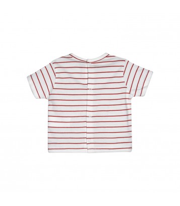TSHIRT BERMUDA LINO MAILLE BEBE Sucre Orge