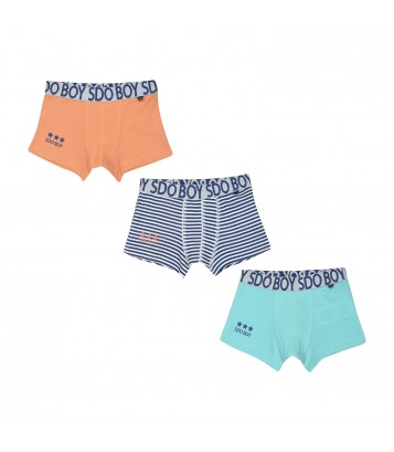 LOT DE 3 BOXERS LUZIANO Sucre Orge