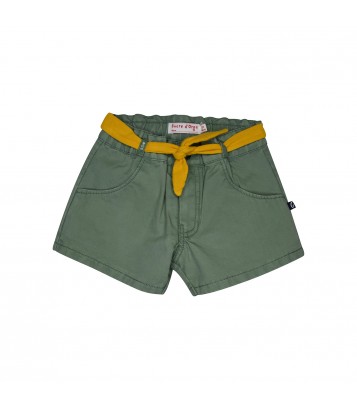 SHORT LALOU TWILL ENFANT Sucre Orge