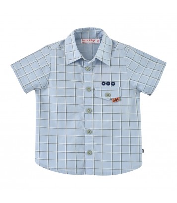 CHEMISE A CARREAUX ERMANNO Sucre Orge