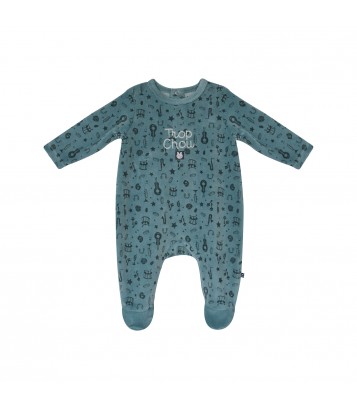 DORS BIEN MOÏSE VELOURS RASE PONT DOS BEBE Sucre Orge