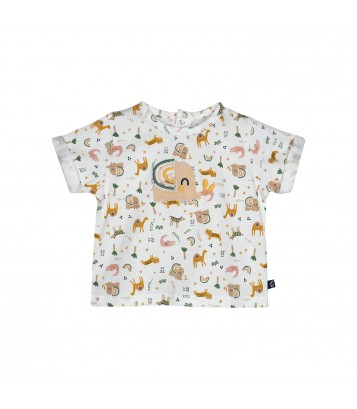 TSHIRT SHORT BAVOIR LENI Sucre Orge