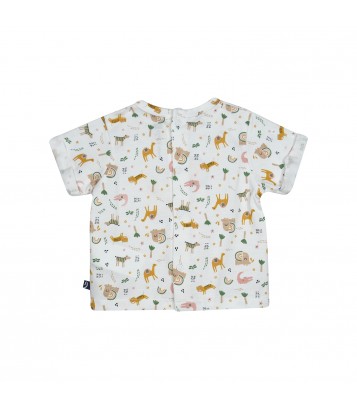 TSHIRT SHORT BAVOIR LENI Sucre Orge