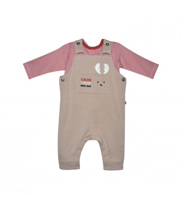 TEE SHIRT SALOPETTE FLECHETTE Sucre Orge