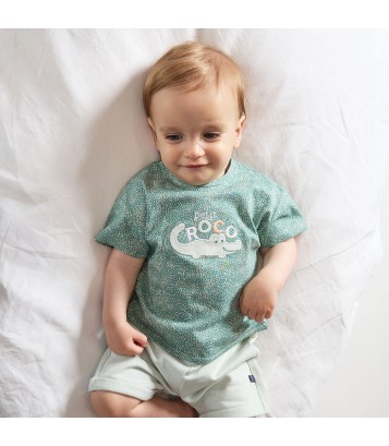 TSHIRT SHORT BAVOIR NYLS Sucre Orge