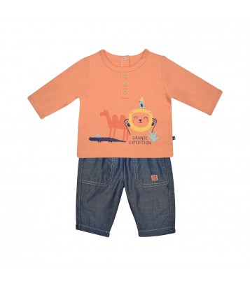 TEE SHIRT PANTALON GAETAN Sucre Orge