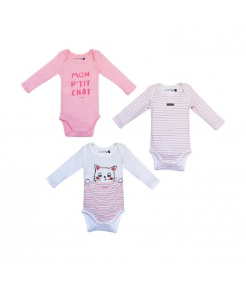 LOT DE 3 BODIES GERSON Sucre Orge