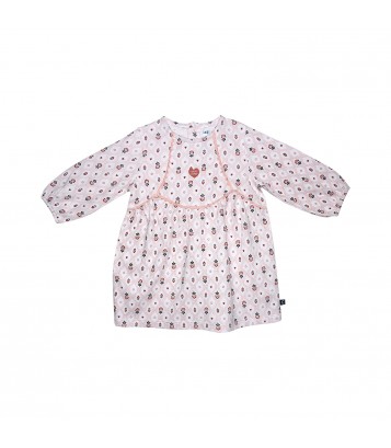 ROBE GILET SS MCHES MARGUERITE MAILLE BEBE Sucre Orge