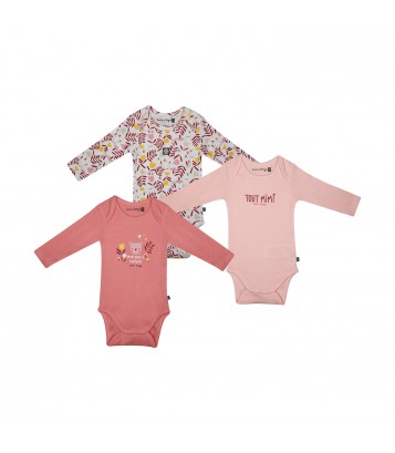 LOT DE 3 BODIES IDALINA Sucre Orge