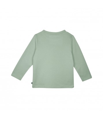 TEE SHIRT JULES INTERLOCK MANCHES LONGUES ENFANT Sucre Orge