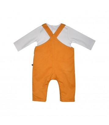 TEE SHIRT SALOPETTE IKER TWILL LONG BEBE Sucre Orge