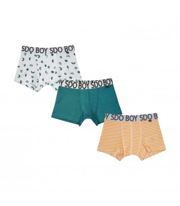 LOT DE 3 BOXERS MEWEN Sucre Orge