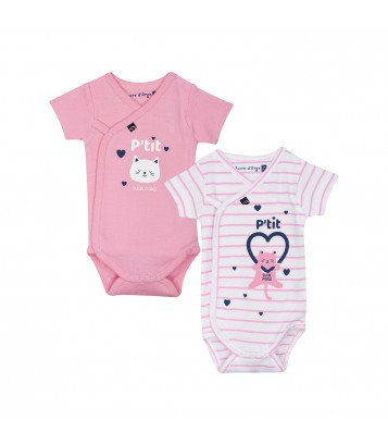 LOT DE 2 BODIES HOLLY Sucre Orge