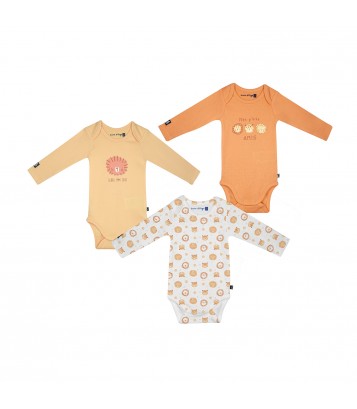 LOT DE 3 BODIES LOVAN Sucre Orge