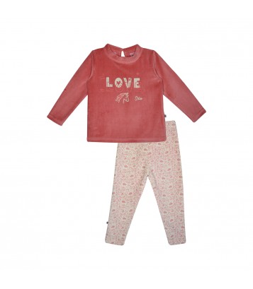 PYJAMA 2 PIECES JOANNIE Sucre Orge