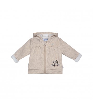 CARDIGAN IVELINE MOLLETON BEBE Sucre Orge