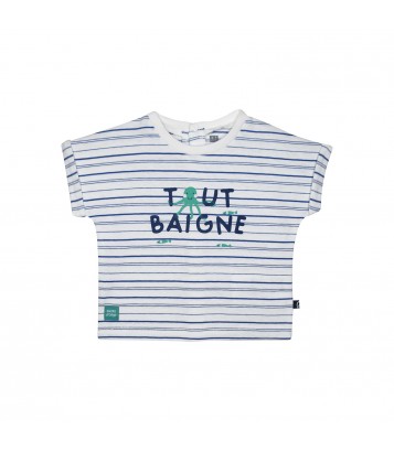 TSHIRT BERMUDA LEZIN MAILLE BEBE Sucre Orge