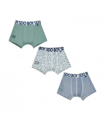 LOT DE 3 BOXERS JAOUEN Sucre Orge