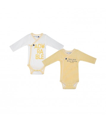 LOT DE 2 BODIES JASPER Sucre Orge