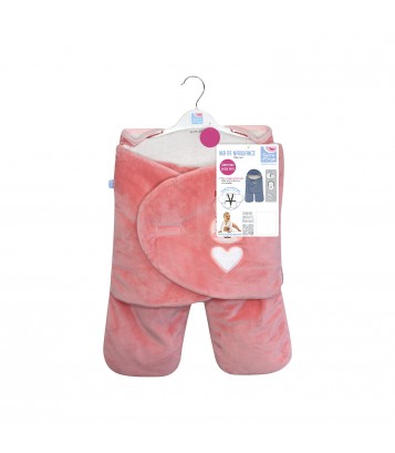 NID DE NAISSANCE JULIE VELOURS DOUX AVEC JAMBE Sucre Orge