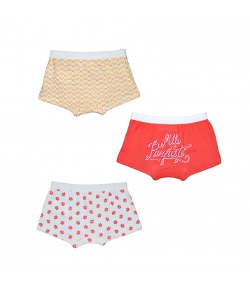 LOT DE 3 SHORTIES FLOURE Sucre Orge