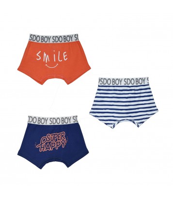 LOT DE 3 BOXERS FECAMP Sucre Orge