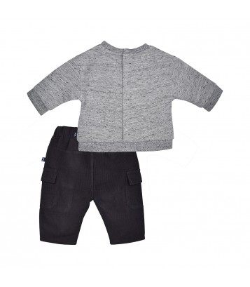 SWEAT PANTALON MARTIN MAILLE BEBE Sucre Orge
