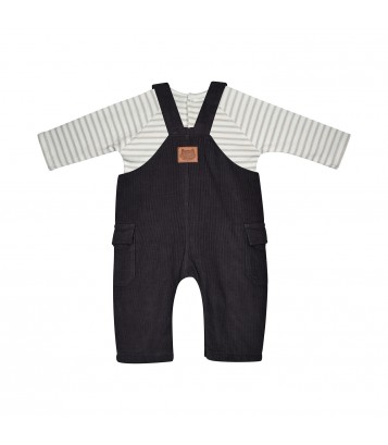 TSHIRT SALOPETTE MATHIS LONG BEBE Sucre Orge