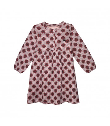 ROBE ISIDORINE INTERLOCK MANCHES LONGUES ENFANT Sucre Orge