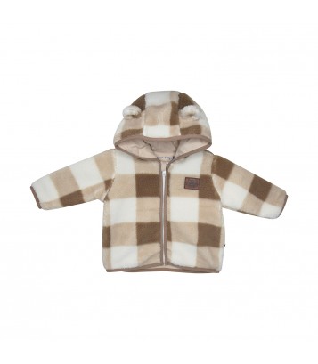 MANTEAU ISAÏ POLAIRE BEBE Sucre Orge