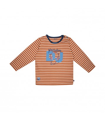 TEE SHIRT JORDAN MANCHES LONGUES ENFANT Sucre Orge