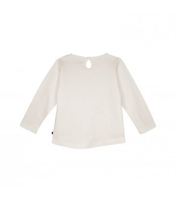 TEE SHIRT JAYA INTERLOCK MANCHES LONGUES ENFANT Sucre Orge