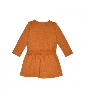 ROBE JORDANA MOLLETON MANCHES LONGUES ENFANT Sucre Orge