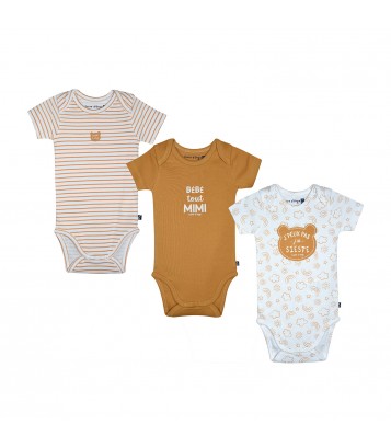 LOT DE 3 BODIES ODILON Sucre Orge