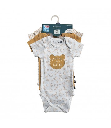 LOT DE 3 BODIES ODILON Sucre Orge
