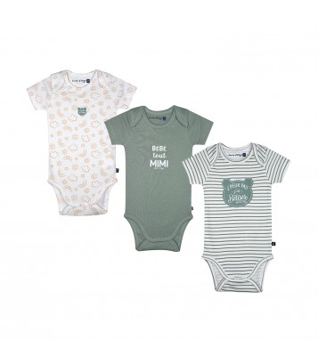 LOT DE 3 BODIES OMAR Sucre Orge