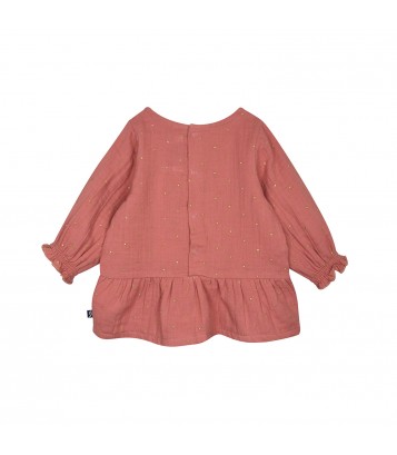 TUNIC PANTALON GILET SS MCHES POLA Sucre Orge