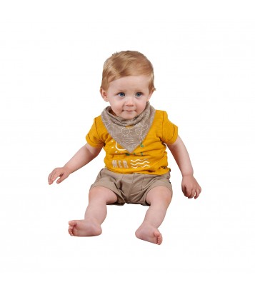 TSHIRT SHORT BAVOIR LEO Sucre Orge